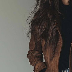 Women's Winter Coat | Suede Button Front Long Length